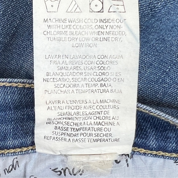 Lee Size 8 Petite Classic Fit 1889 Straight Leg Blue Medium Wash Jeans - Picture 13 of 14